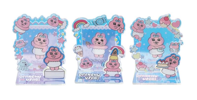 おぱんちゅうさぎ】一緒にパーティ気分！オーロラフォトスタンドが5月