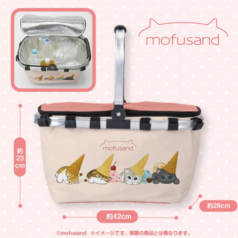 mofusand ひんやりバスケット スツール セット モフサンド スクリーンショット-2024-06-03-