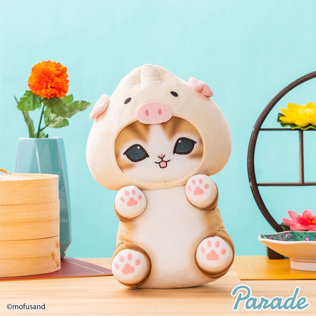 新品・未開封】mofusand 両手鍋 猫デザイン 15cm リズミカル