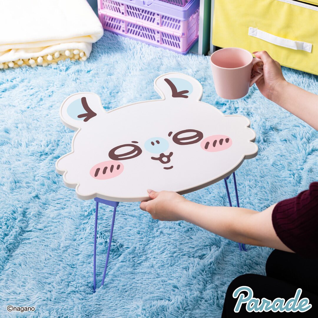 ちいかわ おかお折りたたみテーブル 期間限定セット ウラヤハボウズ ちいかわ おかお折りたたみテーブル 期間限定セット