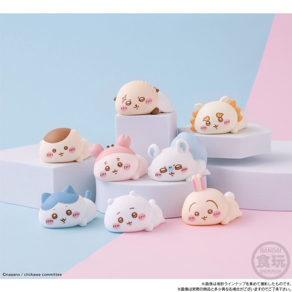 ちいかわ】ぷにぷに癒しのソフビが勢ぞろい♡『もっちりころりん